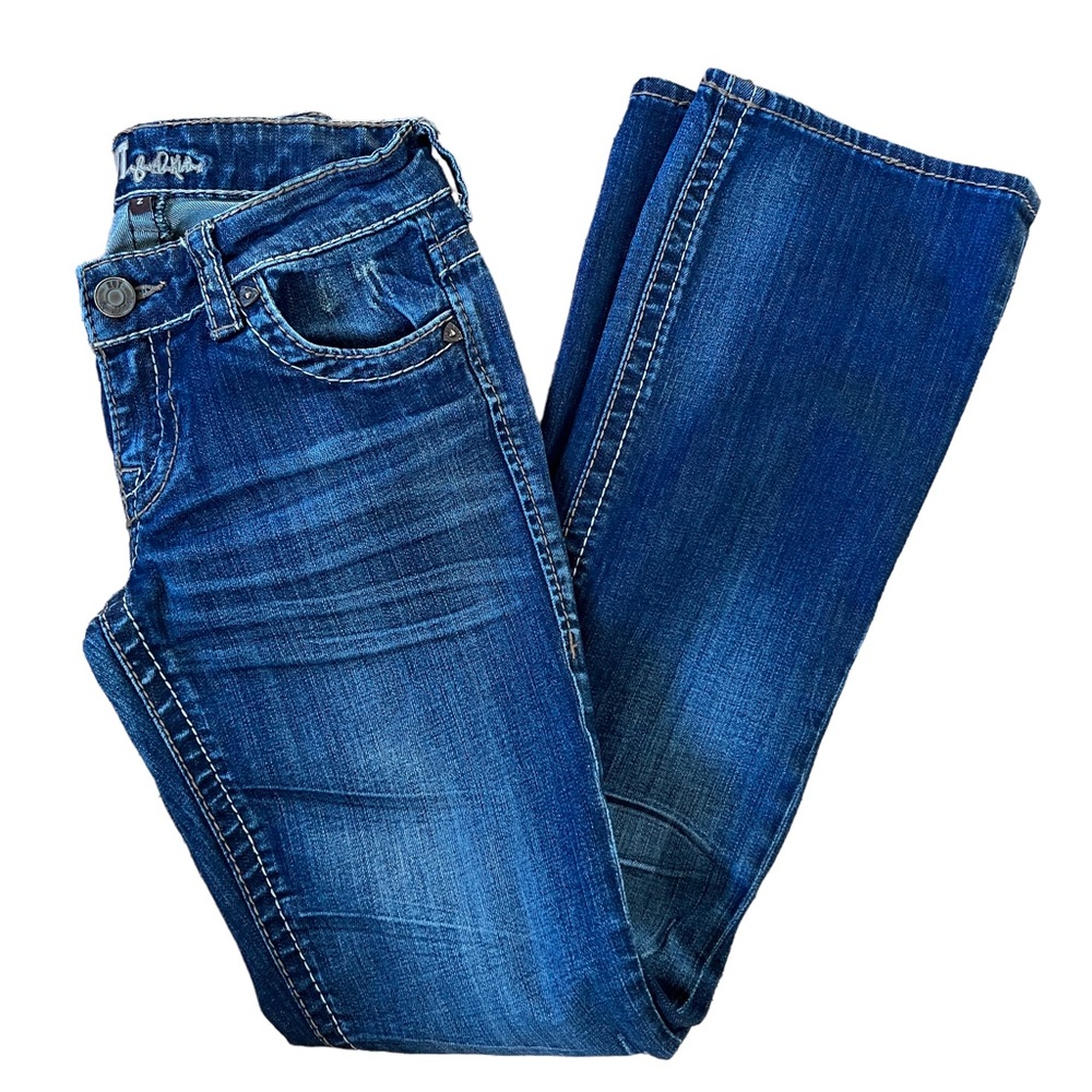 KUT SO LOW BOOTCUT JEAN SIZE 27
